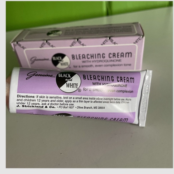 NEW - 1 TUBE - 1.5oz ORIGINAL FORMULA Genuine Black & White Bleaching Cream - Picture 3 of 7